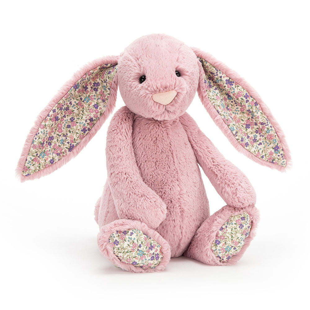 Blossom Tulip Pink Bunny - Soft Stuffed Rabbit | Wobblepaws