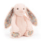 Blossom Blush Bunny - Soft Stuffed Rabbit | Wobblepaws