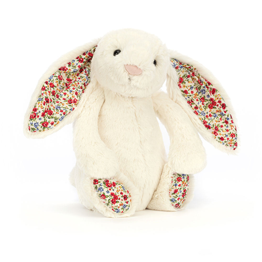 Blossom Cream Bunny - Soft Stuffed Rabbit | Wobblepaws
