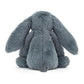 Blossom Dusky Blue Bunny - Soft Stuffed Rabbit | Wobblepaws