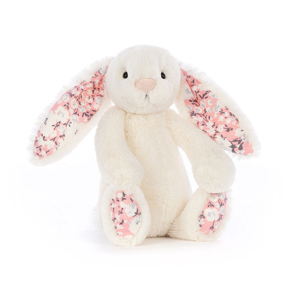 Blossom Cherry Bunny - Soft Stuffed Rabbit | Wobblepaws