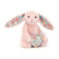 Blossom Heart Bunny - Soft Stuffed Rabbit | Wobblepaws
