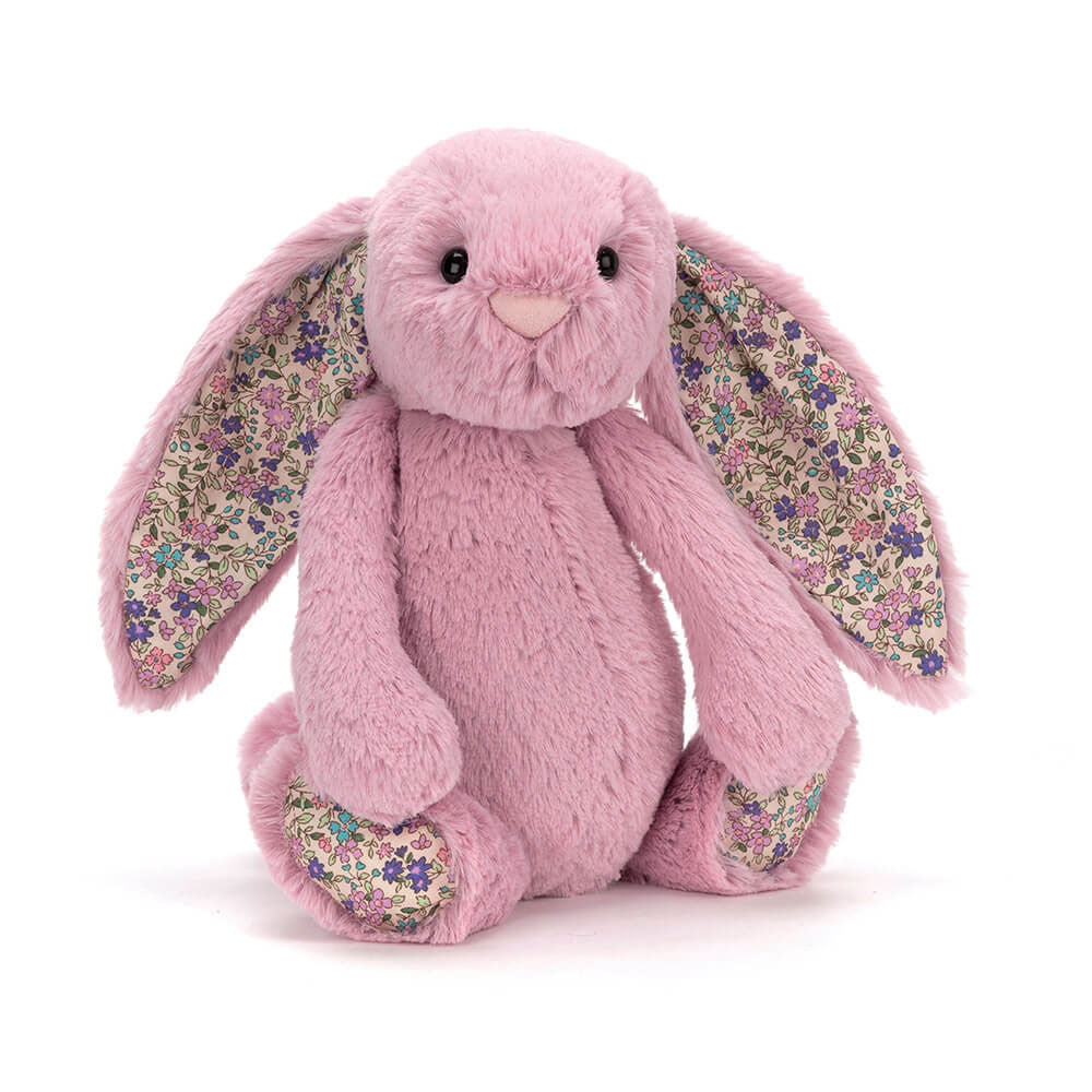 Blossom Tulip Pink Bunny - Soft Stuffed Rabbit | Wobblepaws