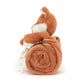 Bashful Fox Cub Blankie - Soft Baby Comforter | Wobblepaws