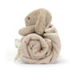 Bashful Bunny Blankie - Soft Baby Comforter | Wobblepaws