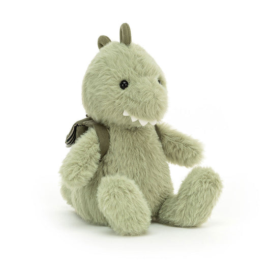 Backpack Dino - Soft Plush Backpack | Wobblepaws
