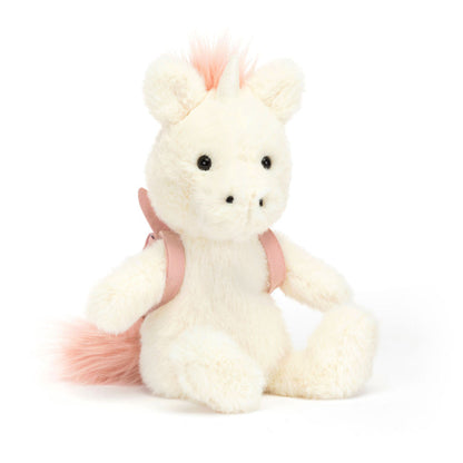 Backpack Unicorn - Soft Plush Backpack | Wobblepaws