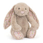 Blossom Beige Bunny Petal - Soft Stuffed Rabbit | Wobblepaws