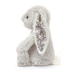 Blossom Silver Bunny Bloom - Soft Stuffed Rabbit | Wobblepaws
