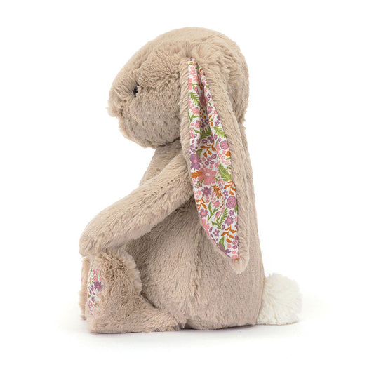 Blossom Beige Bunny Petal - Soft Stuffed Rabbit | Wobblepaws