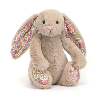 Blossom Beige Bunny Petal - Soft Stuffed Rabbit | Wobblepaws
