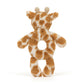 Bashful Giraffe Ring Rattle - Soft Baby Rattle | Wobblepaws