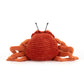Crispin Crab - Soft Stuffed Animal | Wobblepaws