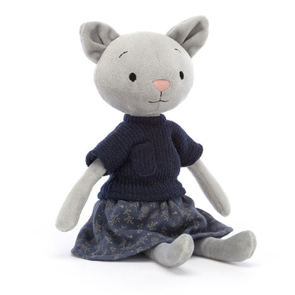 Coquette Cutie Cat - Soft Stuffed Cat | Wobblepaws