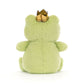 Crowning Croaker Green - Soft Stuffed Animal | Wobblepaws