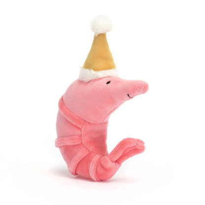 Celebration Crustacean Shrimp - Soft Novelty Toy | Wobblepaws