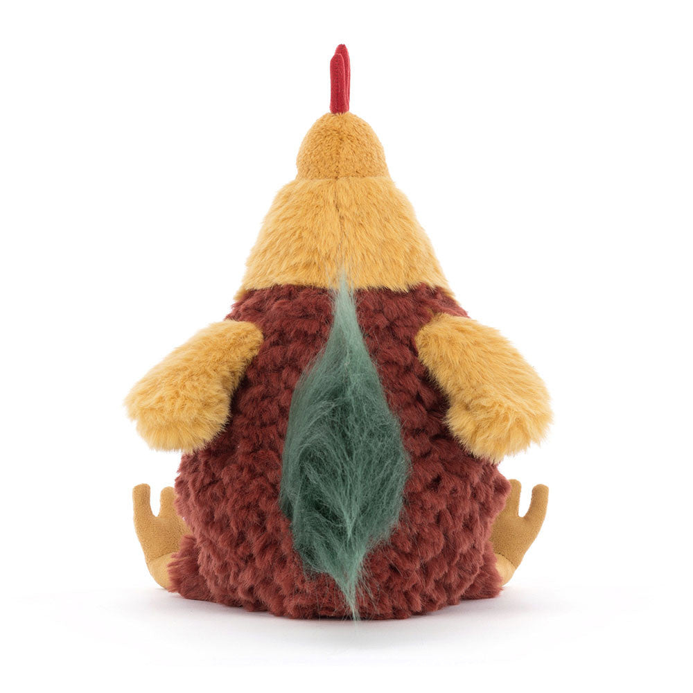 Cluny Cockerel - Soft Stuffed Bird | Wobblepaws