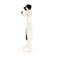 Bashful Black & Cream Puppy Comforter - Soft Baby Comforter | Wobblepaws