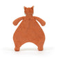 Bashful Fox Cub Comforter - Soft Baby Comforter | Wobblepaws