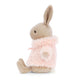 Comfy Coat Bunny - Soft Stuffed Rabbit | Wobblepaws