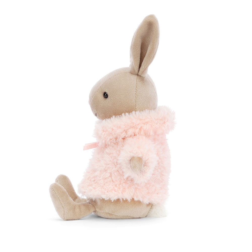 Comfy Coat Bunny - Soft Stuffed Rabbit | Wobblepaws