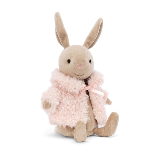 Comfy Coat Bunny - Soft Stuffed Rabbit | Wobblepaws