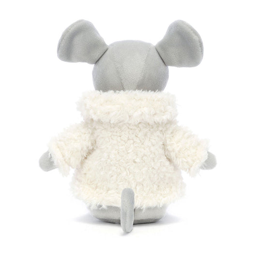 Comfy Coat Mouse - Soft Stuffed Animal | Wobblepaws