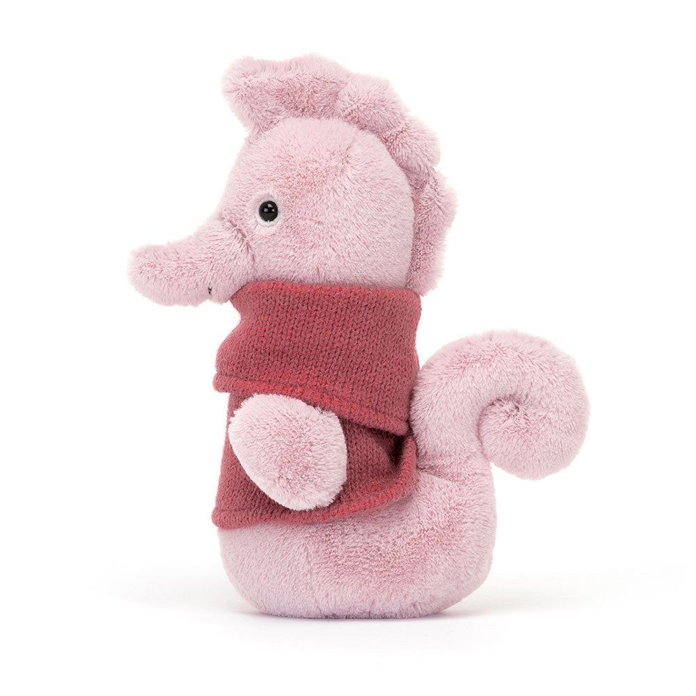 Cozy Crew Seahorse - Soft Stuffed Animal | Wobblepaws