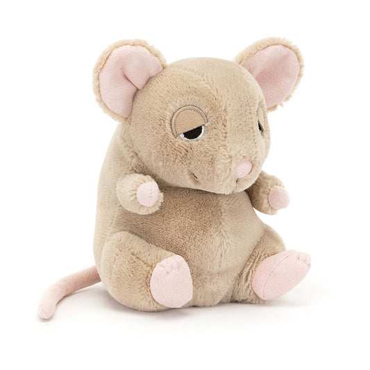 Cuddlebud Darcy Dormouse - Soft Stuffed Animal | Wobblepaws