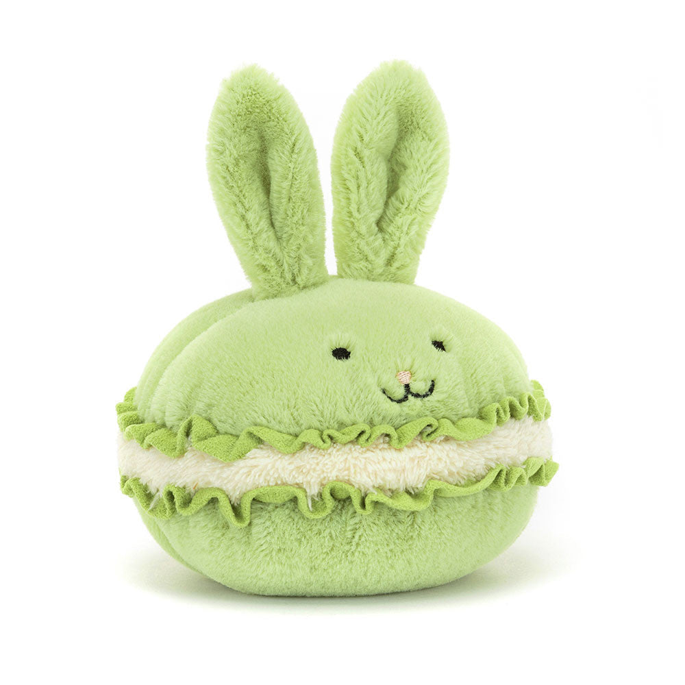 Dainty Dessert Bunny Macaron - Soft Novelty Toy | Wobblepaws