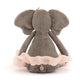 Dancing Darcey Elephant - Soft Stuffed Animal | Wobblepaws