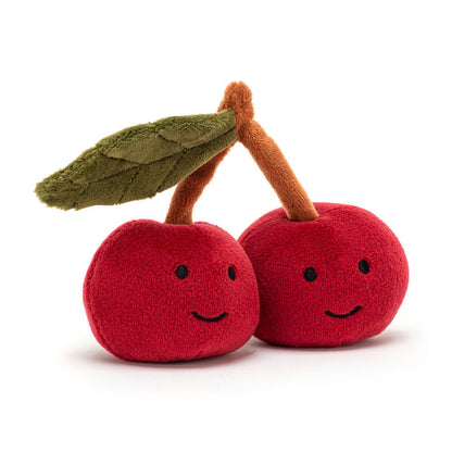 Fabulous Fruit Cherry - Soft Novelty Fruit Toy | Wobblepaws