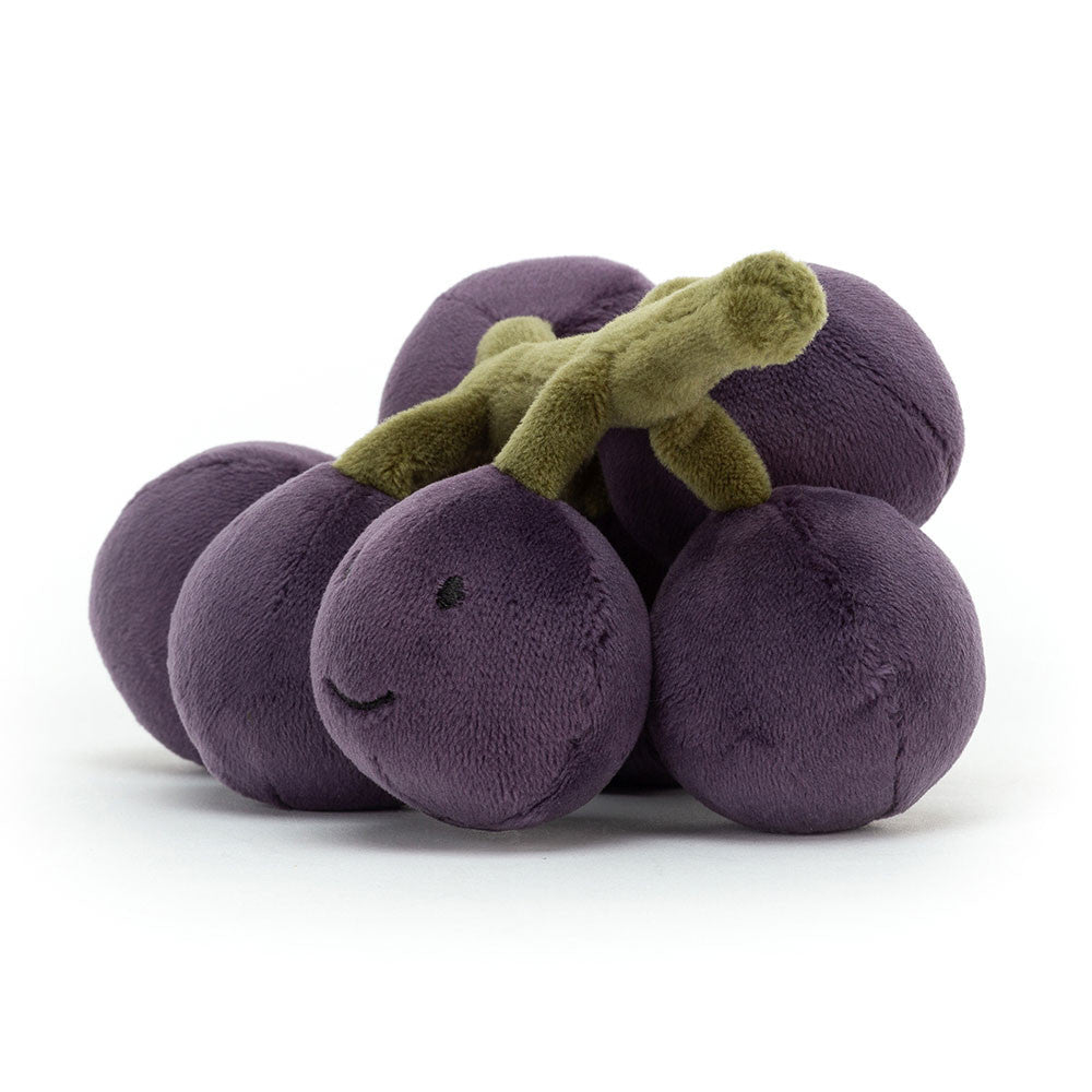 Fabulous Fruit Grapes - Soft Novelty Fruit Toy | Wobblepaws
