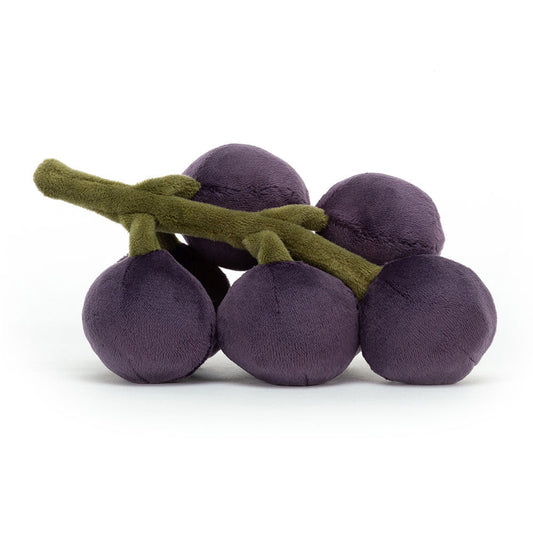 Fabulous Fruit Grapes - Soft Novelty Fruit Toy | Wobblepaws