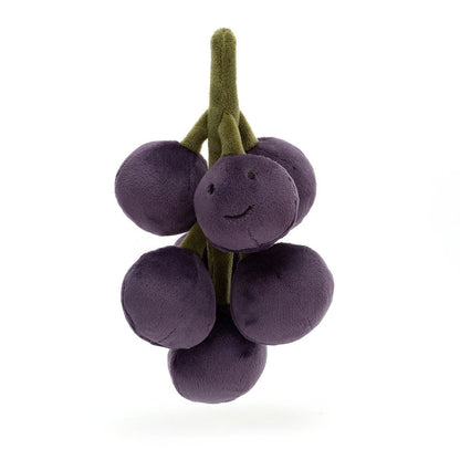Fabulous Fruit Grapes - Soft Novelty Fruit Toy | Wobblepaws
