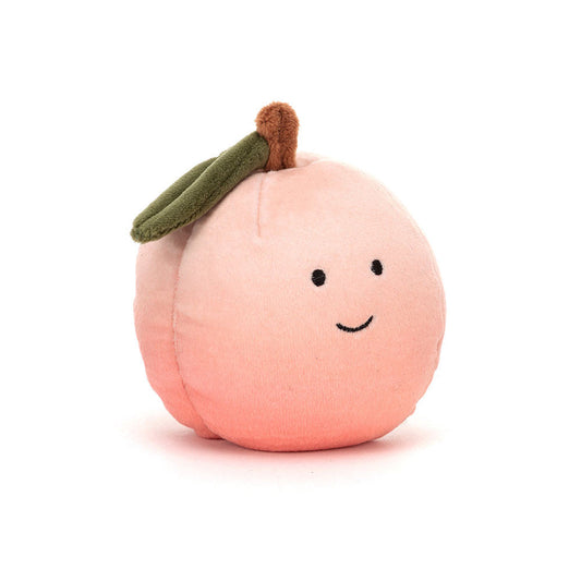 Fabulous Fruit Peach - Soft Novelty Fruit Toy | Wobblepaws