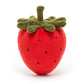 Fabulous Fruit Strawberry - Soft Novelty Fruit Toy | Wobblepaws
