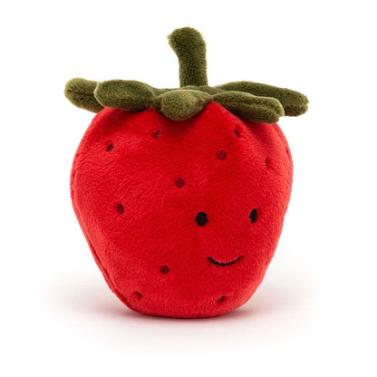 Fabulous Fruit Strawberry - Soft Novelty Fruit Toy | Wobblepaws
