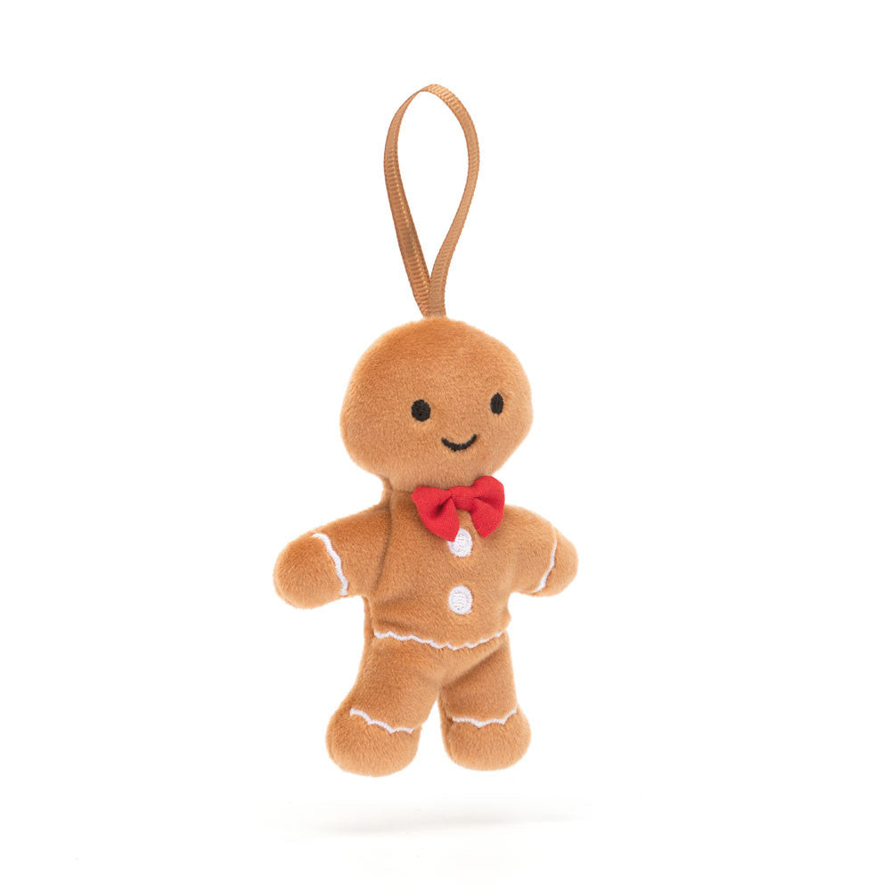 Festive Folly Gingerbread Fred - Soft Festive Toy | Wobblepaws