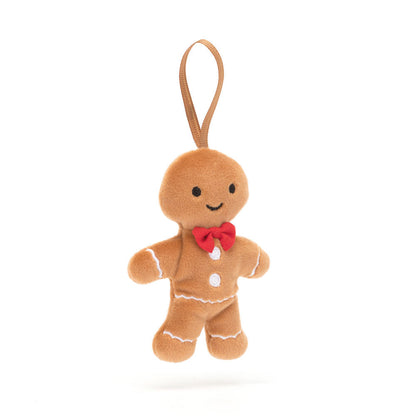 Festive Folly Gingerbread Fred - Soft Festive Toy | Wobblepaws