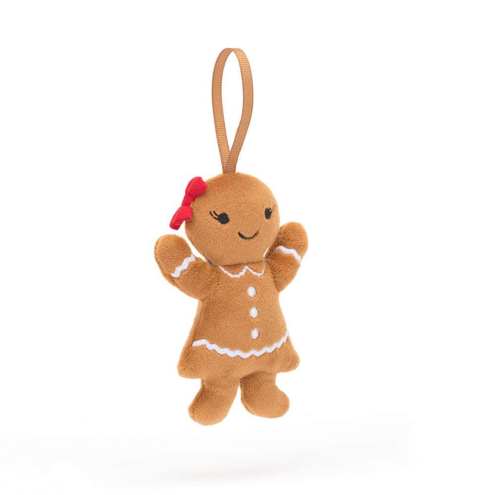 Festive Folly Gingerbread Ruby - Soft Festive Toy | Wobblepaws
