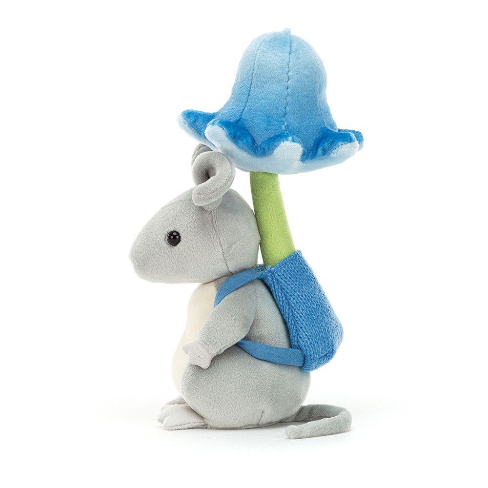 Flower Forager Mouse - Soft Stuffed Animal | Wobblepaws