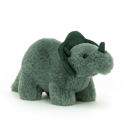 Fossilly Triceratops - Soft Stuffed Animal | Wobblepaws