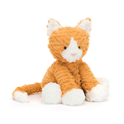 Fuddlewuddle Ginger Cat - Soft Stuffed Cat | Wobblepaws