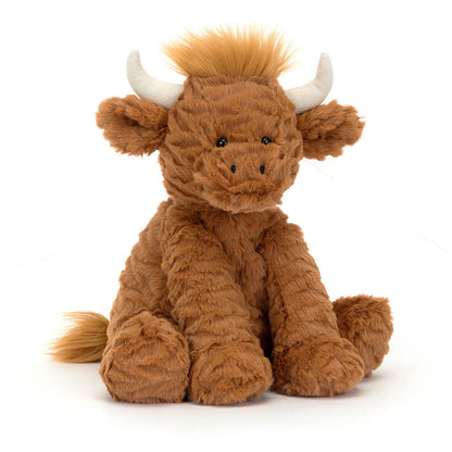 Fuddlewuddle Highland Cow - Soft Stuffed Animal | Wobblepaws