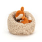 Hibernating Fox - Soft Stuffed Animal | Wobblepaws