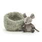 Hibernating Mouse - Soft Stuffed Animal | Wobblepaws