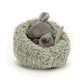 Hibernating Mouse - Soft Stuffed Animal | Wobblepaws