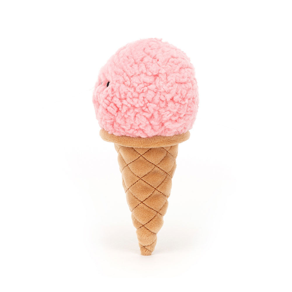 Irresistible Ice Cream Strawberry - Soft Novelty Toy | Wobblepaws