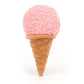 Irresistible Ice Cream Strawberry - Soft Novelty Toy | Wobblepaws
